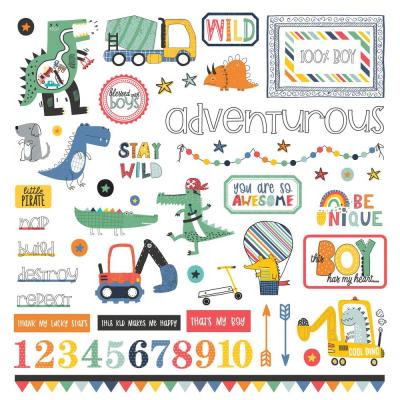 PhotoPlay Little Boys Have Big Adventures Stickers -
